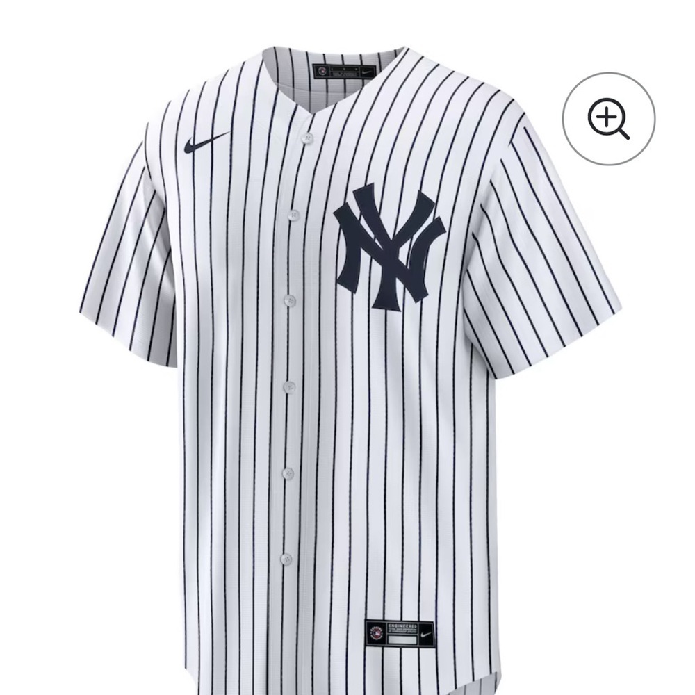 Nike NY Yankees Pinstripe Jersey XXL, EA107 - Picture 2 of 6